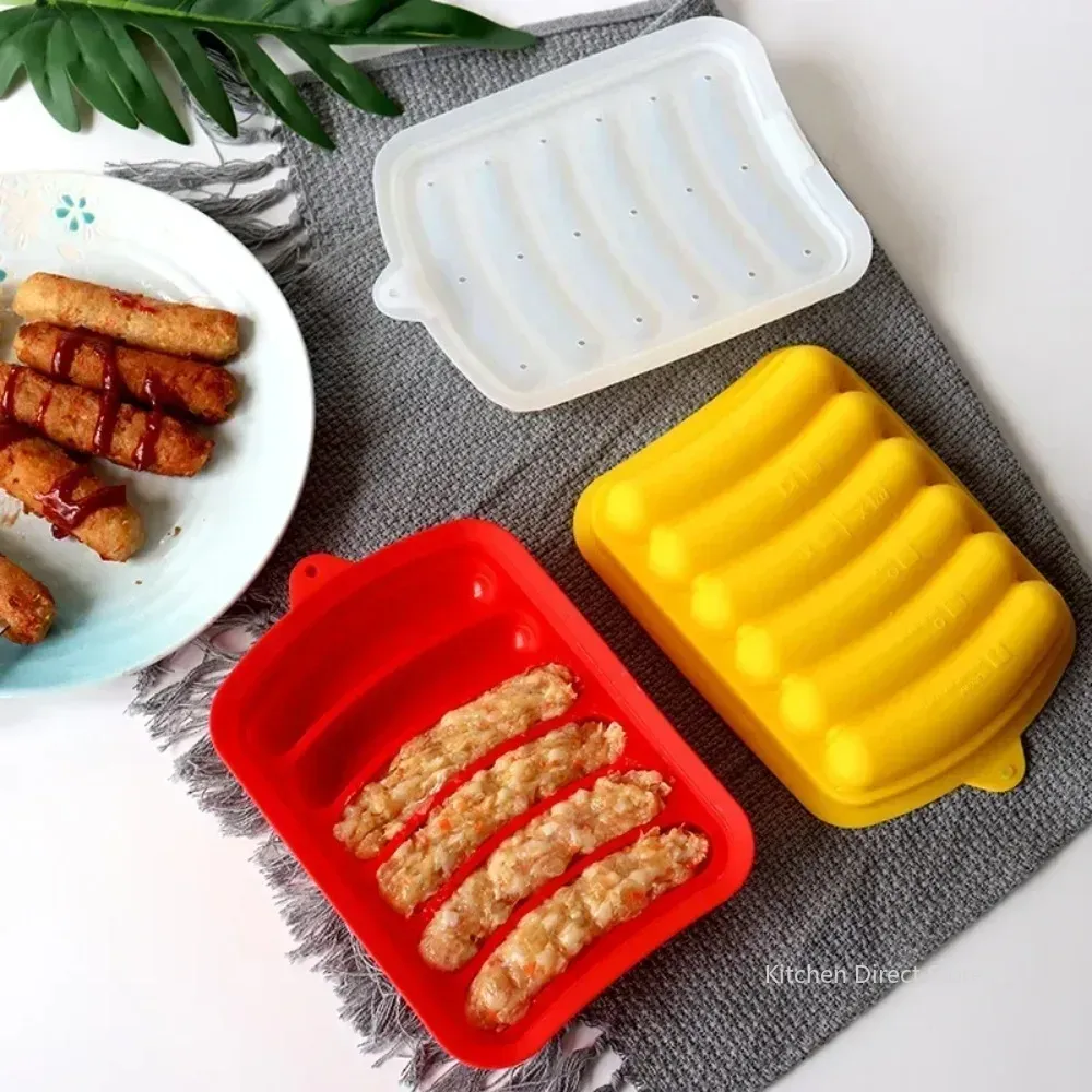 Hot Dog Press - Силиконовая форма для сосисок на 6
