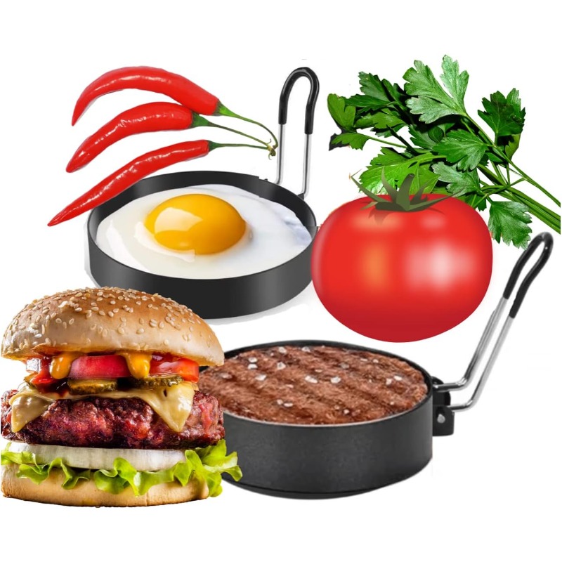 Форма для яичного кольца, сков – обзор и цена Egg Waffle Pan