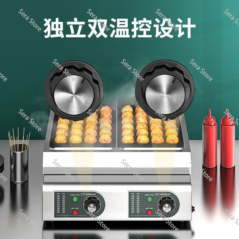 Коммерческая электрическая газ – обзор и цена Takoyaki Grill Plate