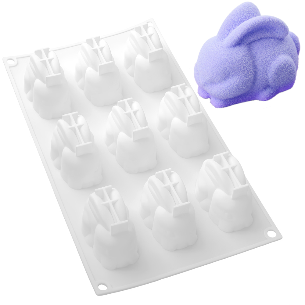 Силиконовая форма для желе, му – обзор и цена Bunny Cake Mold